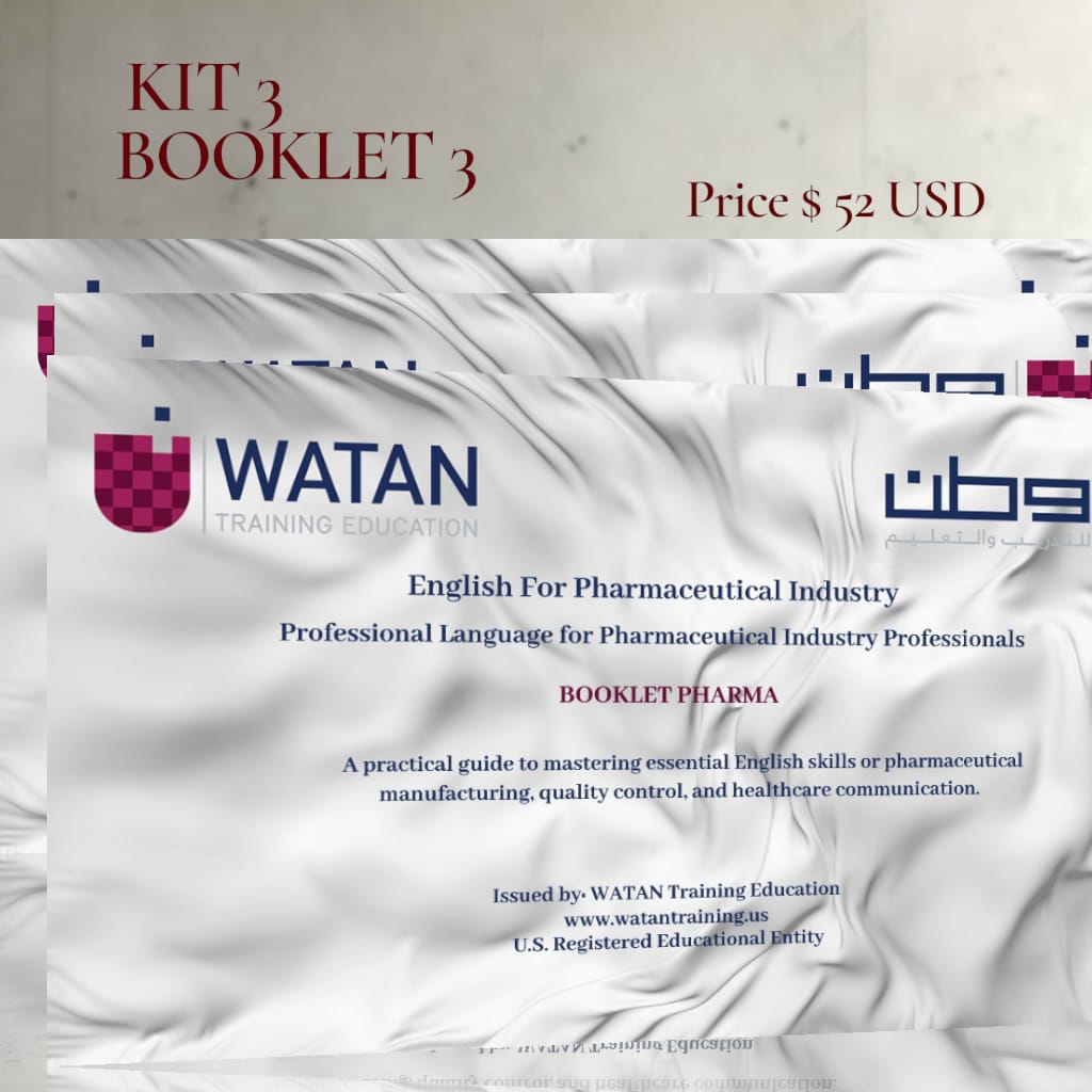 English for Pharmaceutical Industry